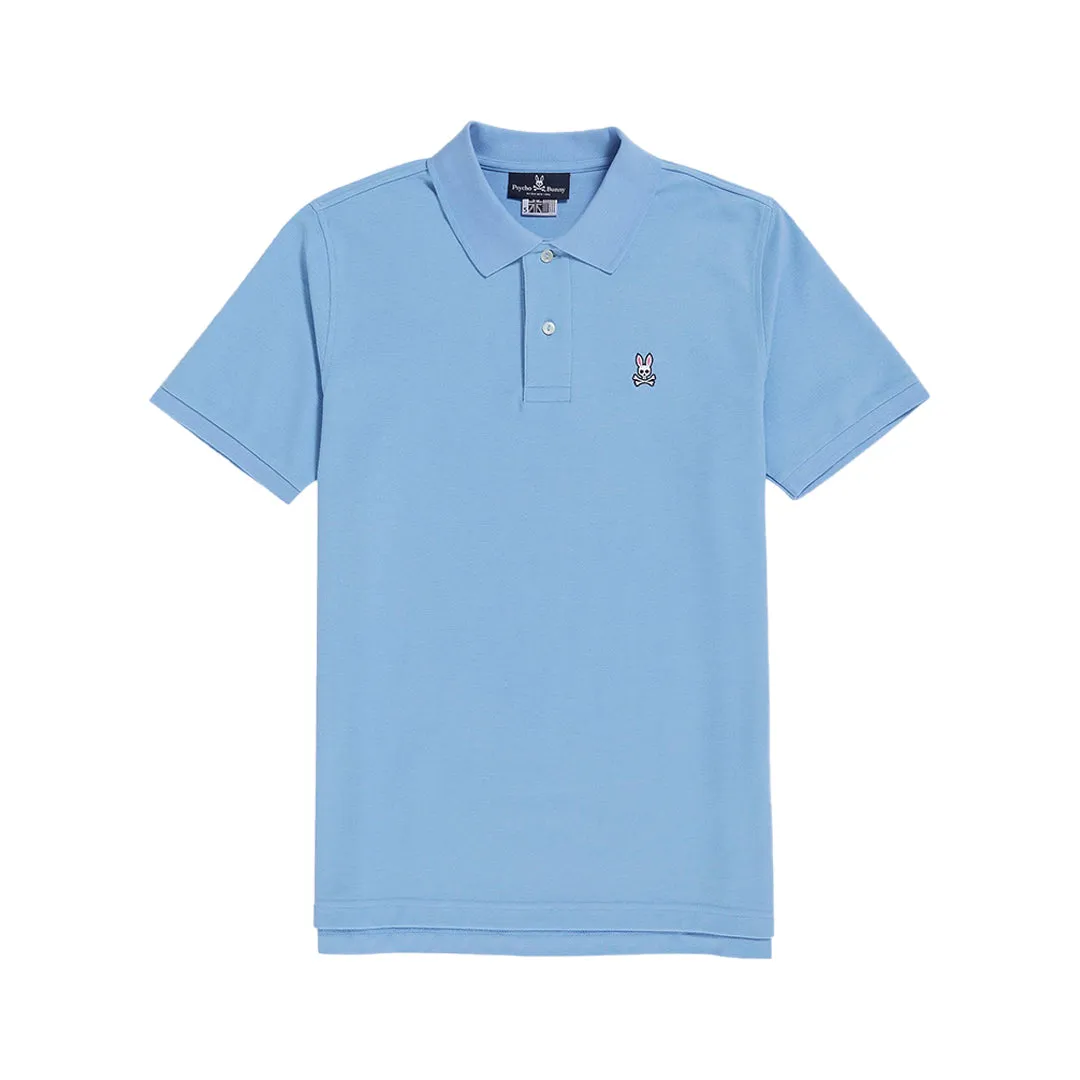 Psycho Bunny Mens Classic Polo - Glacial Blue