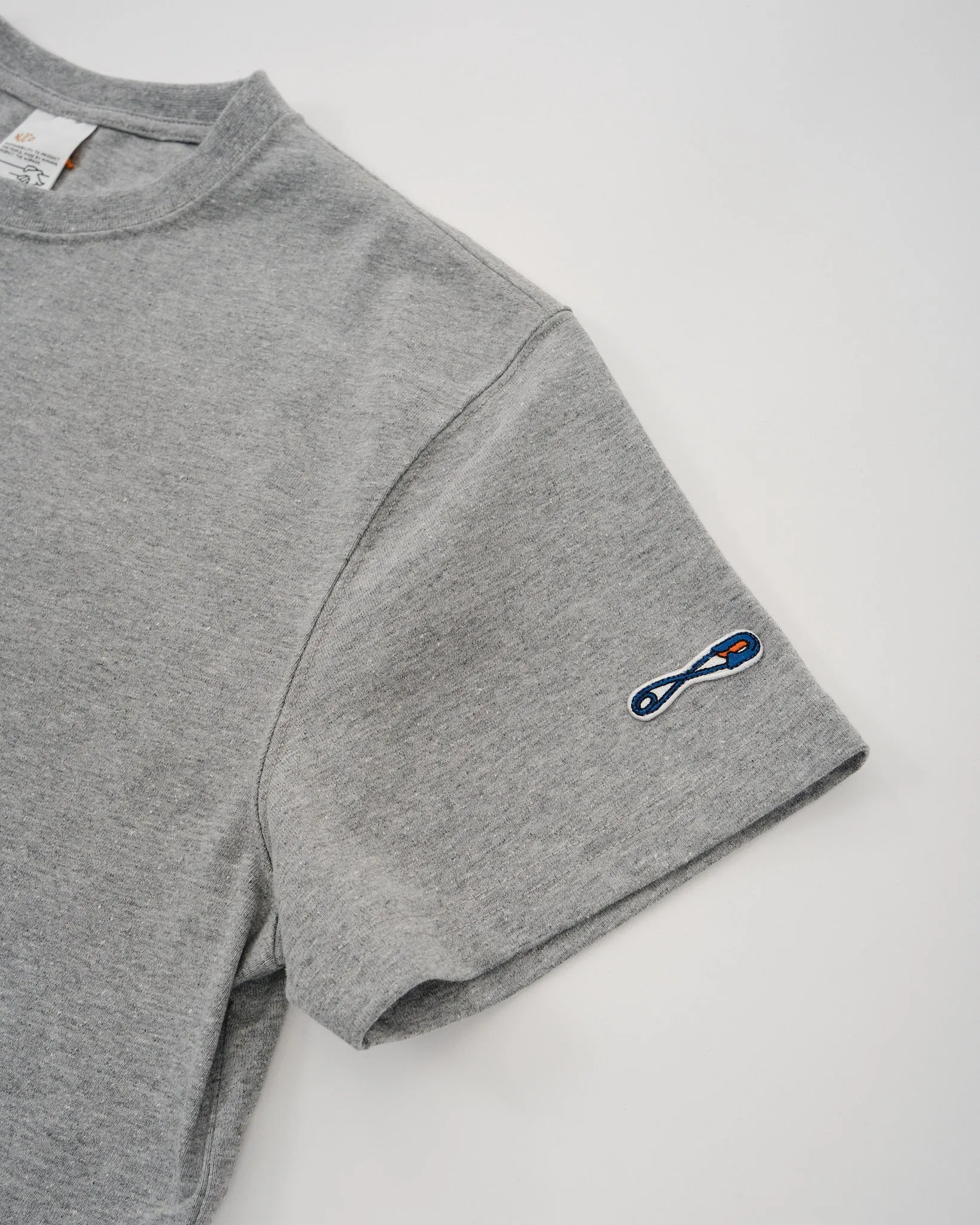 Rebirth Tee Pin Grey Melange