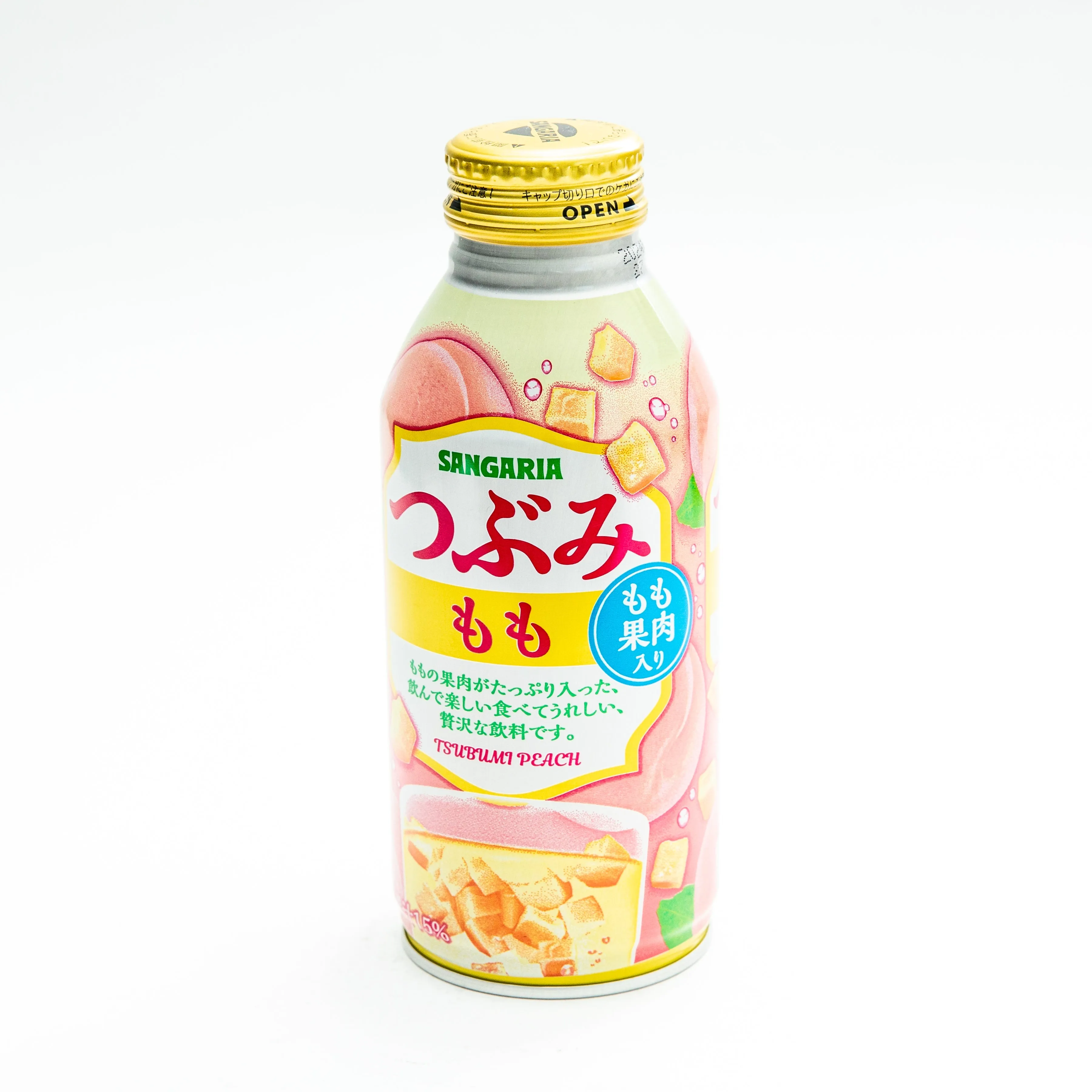 Sangaria Tsubumi Peach Juice with Pulp 500ml