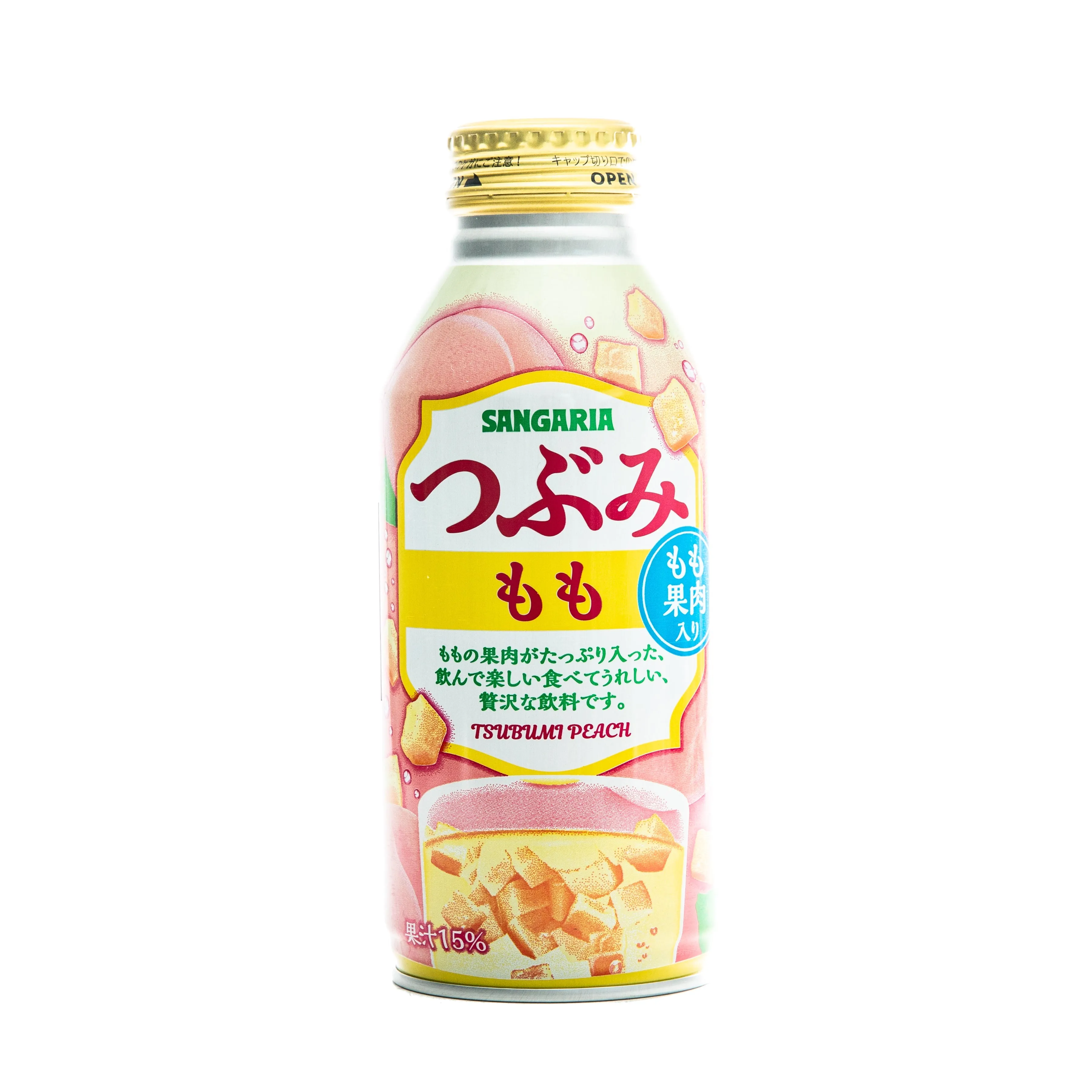 Sangaria Tsubumi Peach Juice with Pulp 500ml