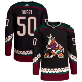 Sean Durzi Arizona Coyotes adidas Home Primegreen Authentic Pro Jersey - Black