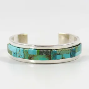 Turquoise Inlay Cuff