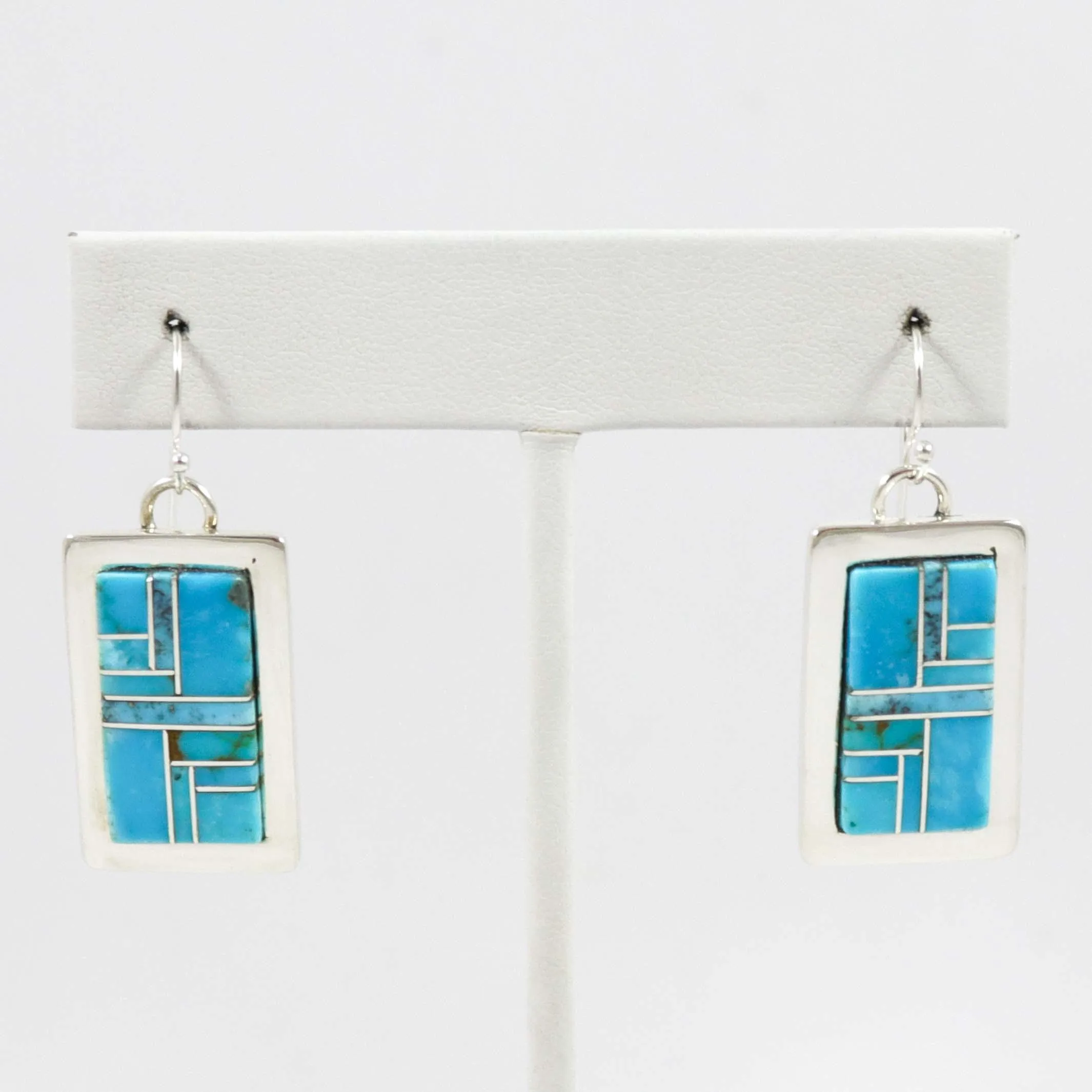 Turquoise Inlay Earrings